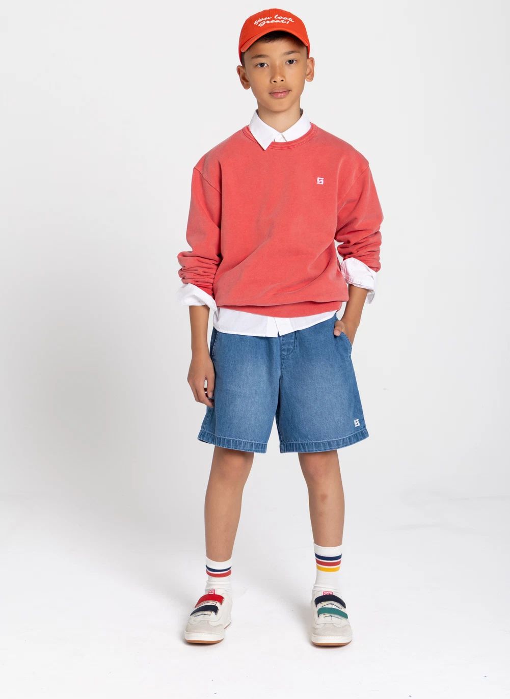 Short Denim Ample Tom | Bleu- Image produit n°2