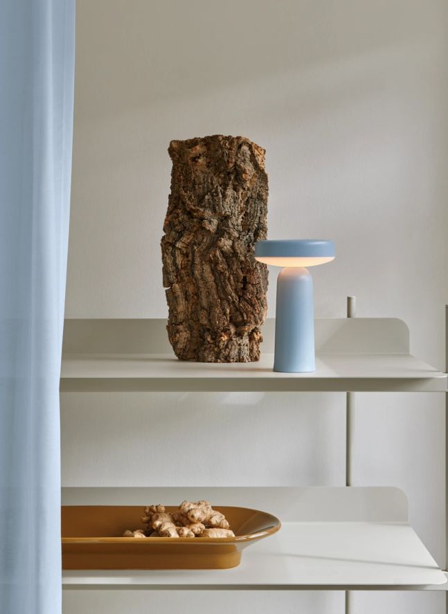 Lampe à poser Ease, Johan Van Hengel | Bleu ciel