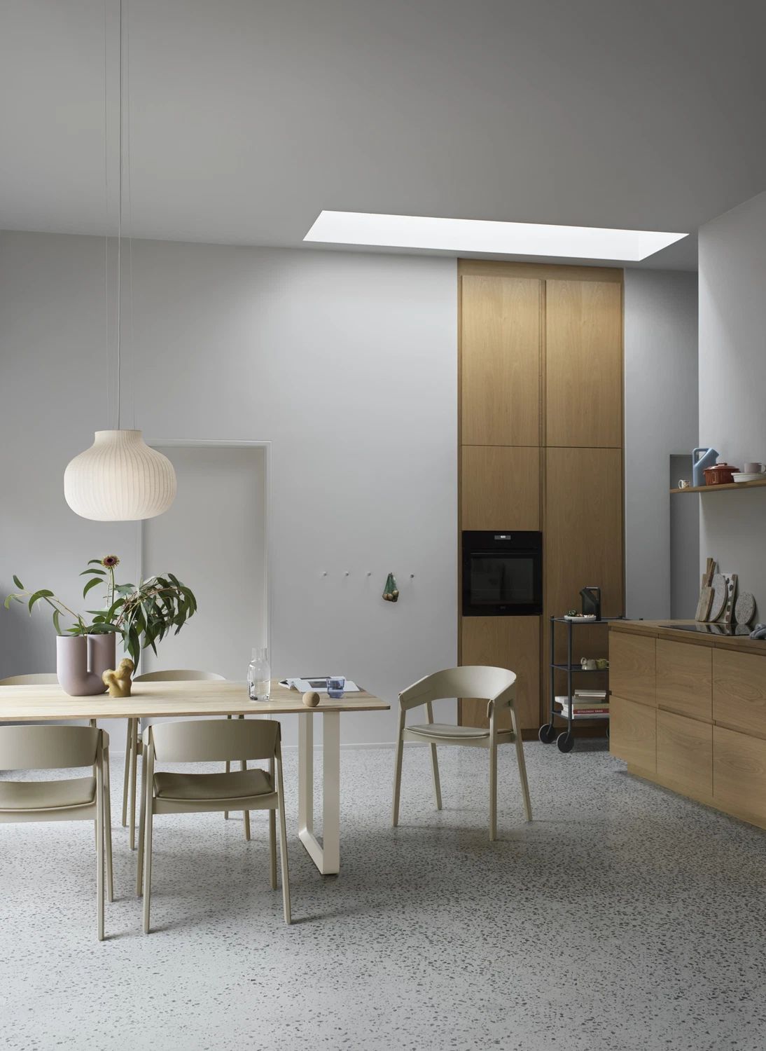 Suspension Strand Closed, Benjamin Hubert | Blanc- Image produit n°3
