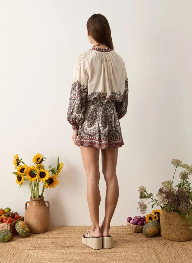 Short Cassia Lin | Taupe
