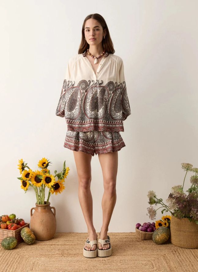 Short Cassia Lin | Taupe
