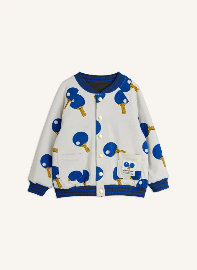 Gilet Réversible Ping Pong Coton Bio | Gris