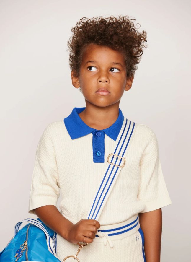 Polo Maille Coton Bio | Ecru