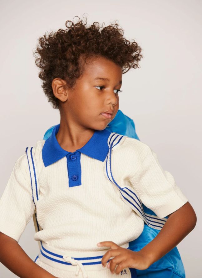 Polo Maille Coton Bio | Ecru