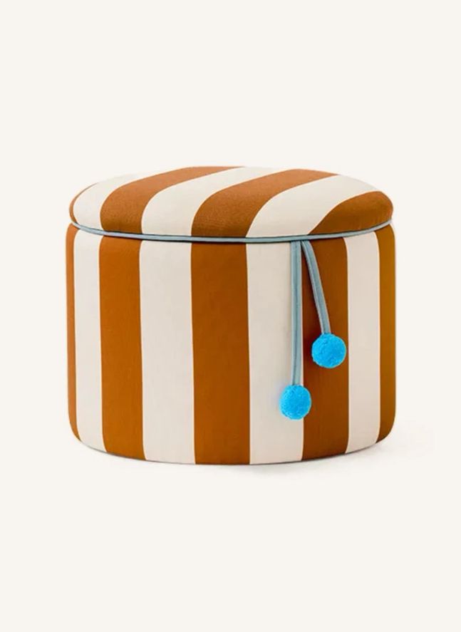 Pouf avec rangement Circus | Marron