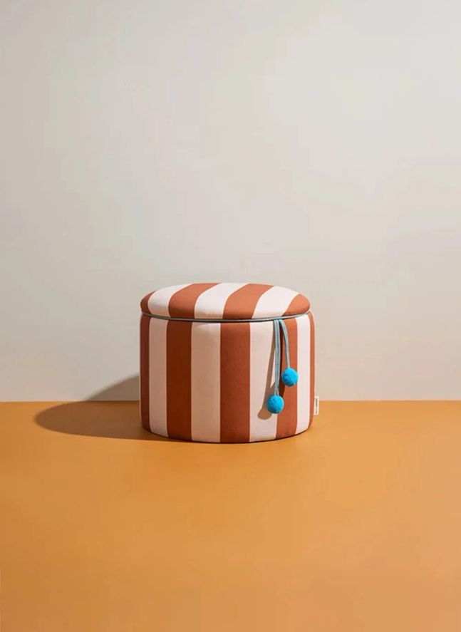 Pouf avec rangement Circus | Marron