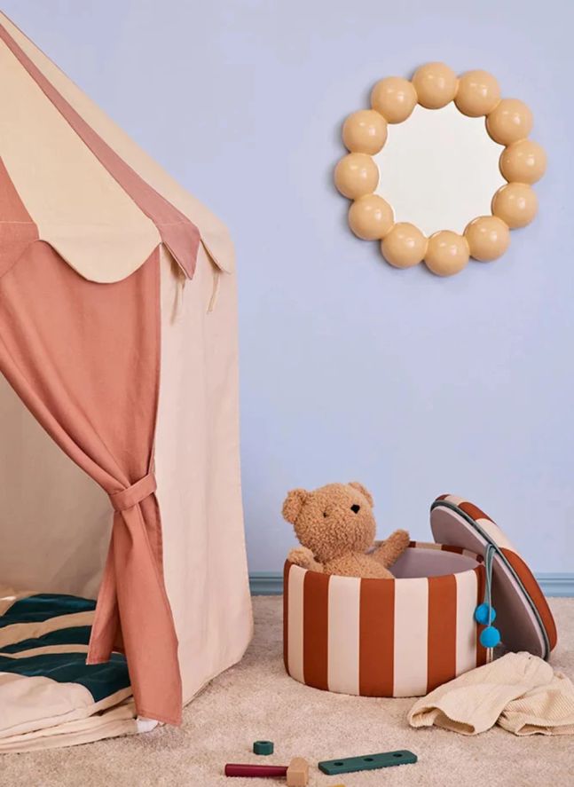 Pouf avec rangement Circus | Marron