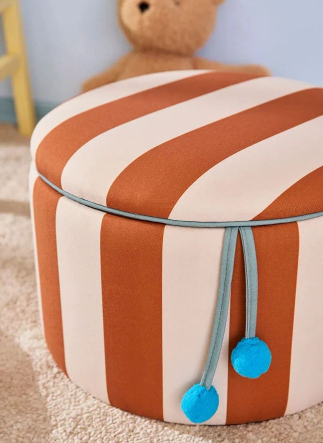 Pouf avec rangement Circus | Marron