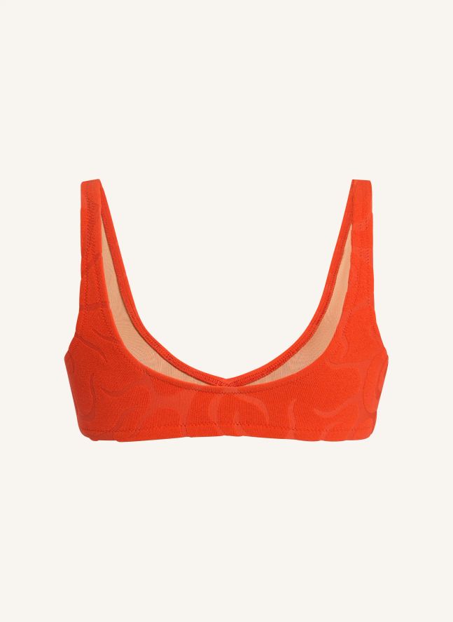 Haut de Maillot Sunero Roccia Texturé | Rouge