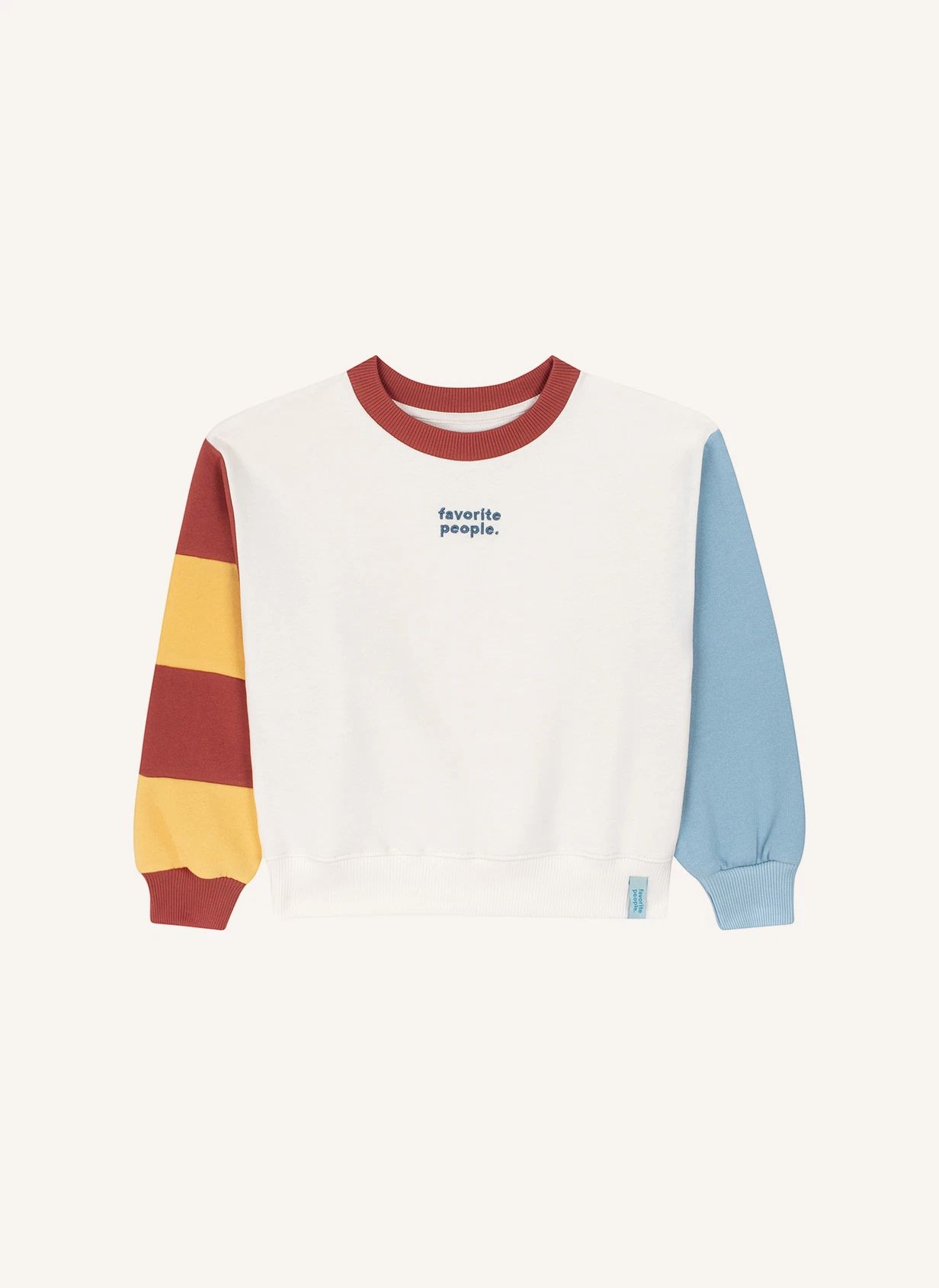 Sweat Backyard Coton Bio | Blanc- Image produit n°0