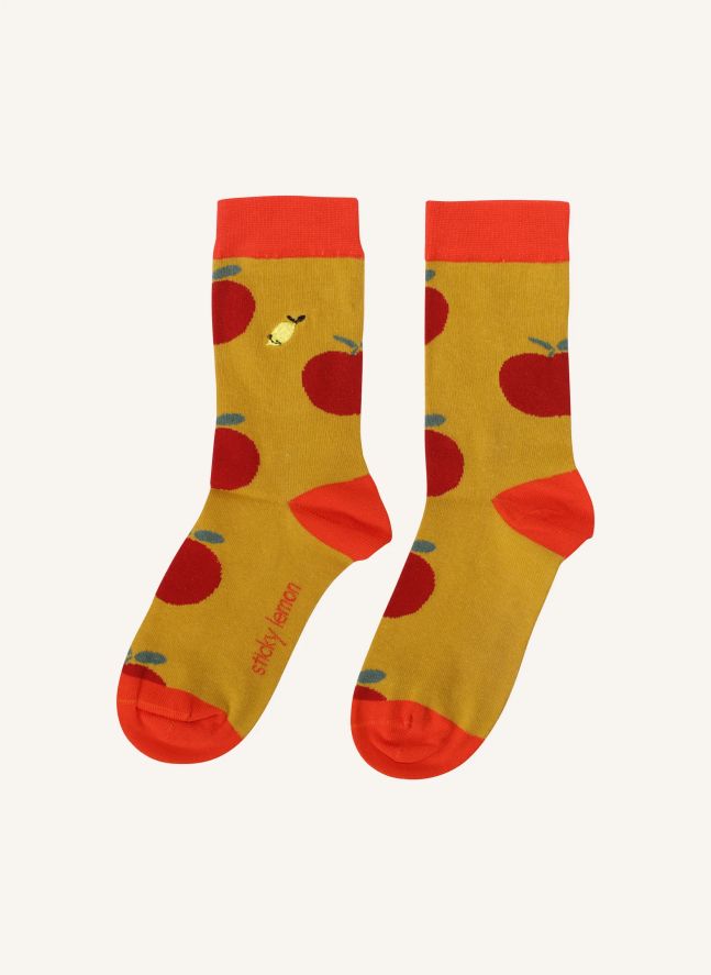 Chaussettes Pommes | Orange