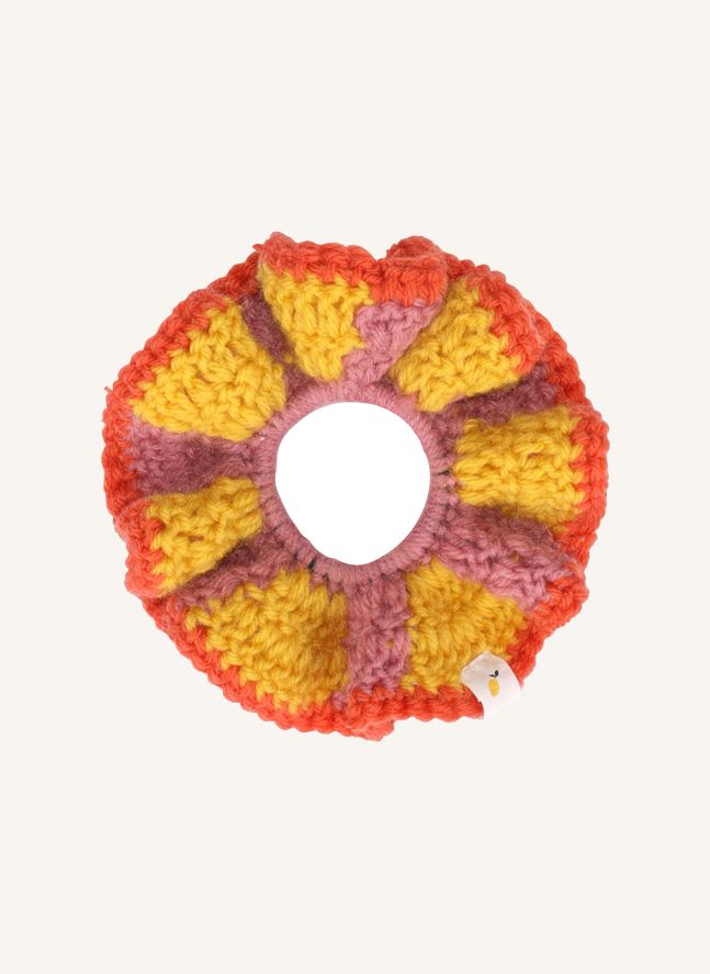 Chouchou Crochet | Orange