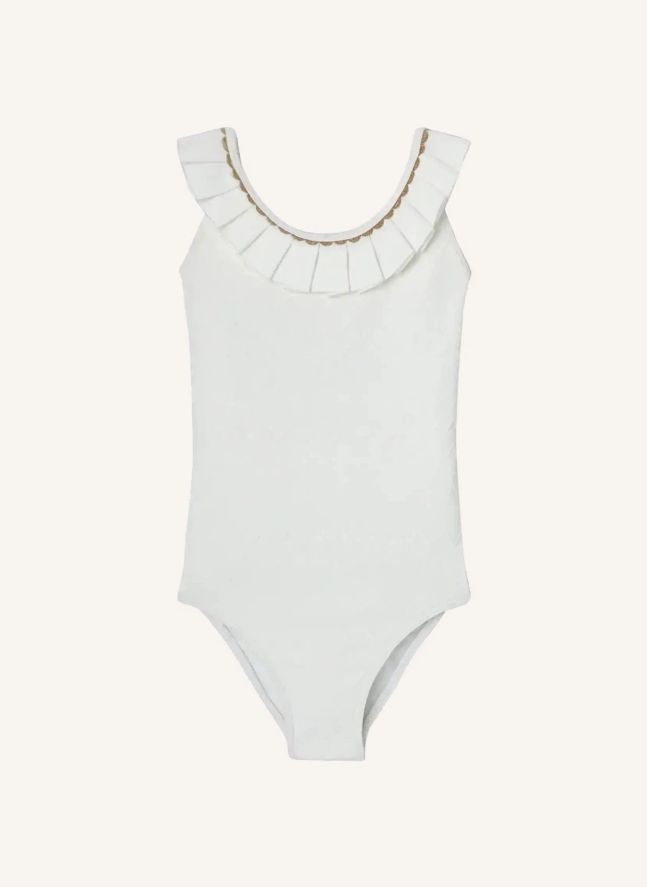 Maillot de Bain 1 pièce Chantilly | Ecru