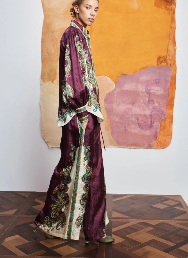 Pantalon Ruthie | Aubergine