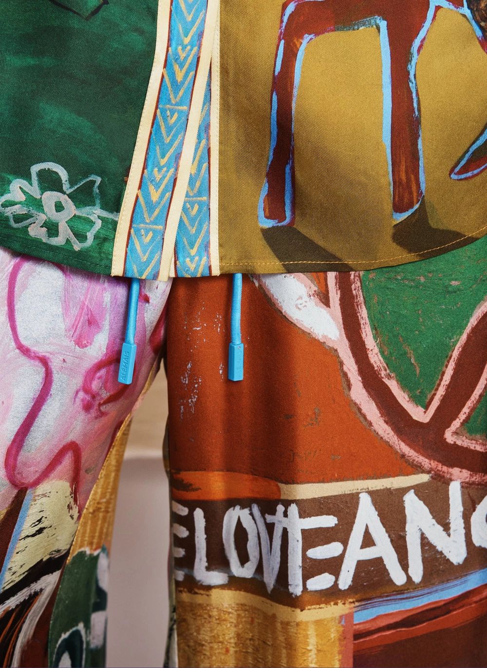 Pantalon Mlak Soie | Marron- Image produit n°4