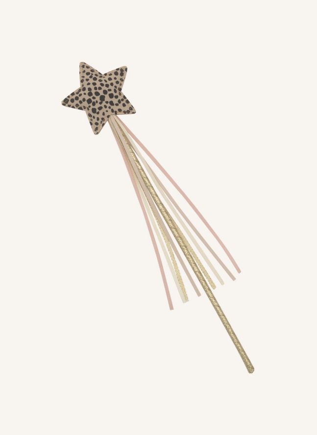 Baguette Magique Etoile Léopard | Beige