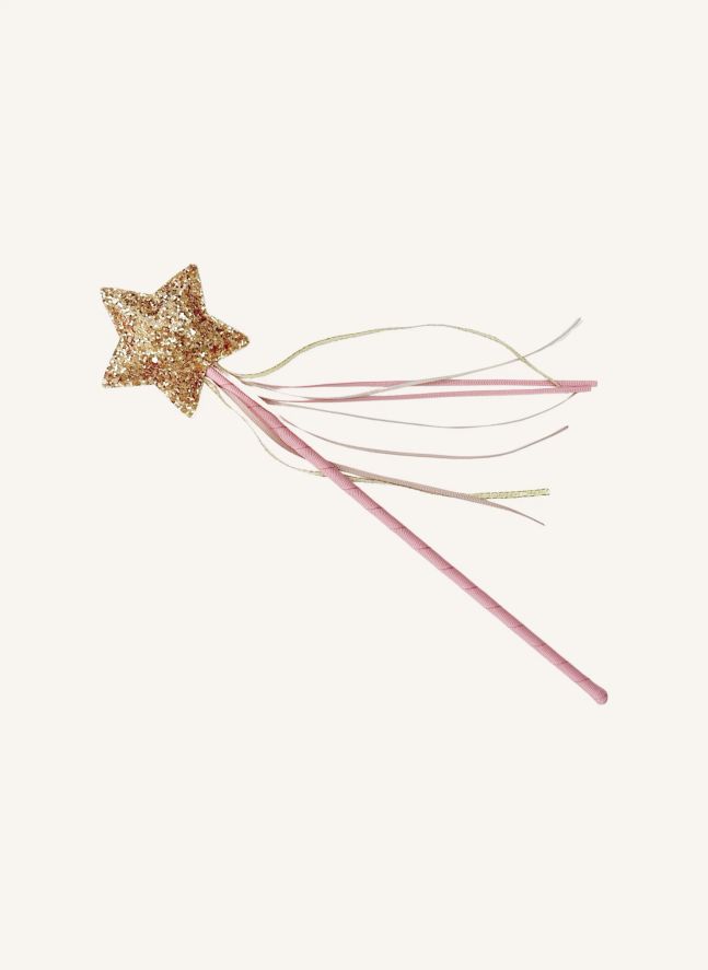 Baguette Magique Etoile Pailletée | Rose