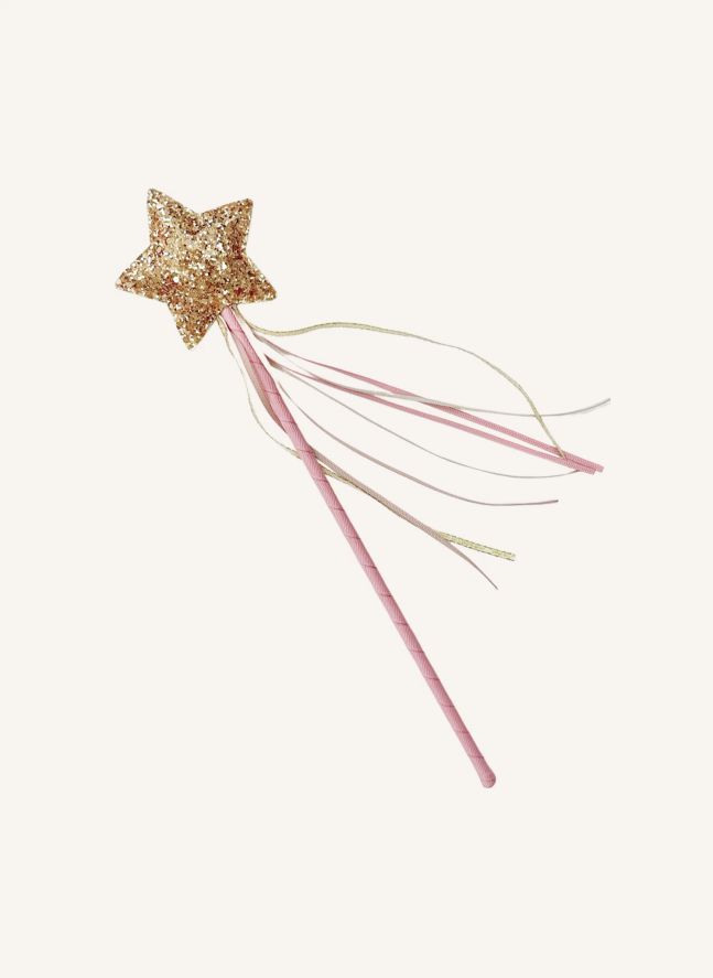 Baguette Magique Etoile Pailletée | Rose