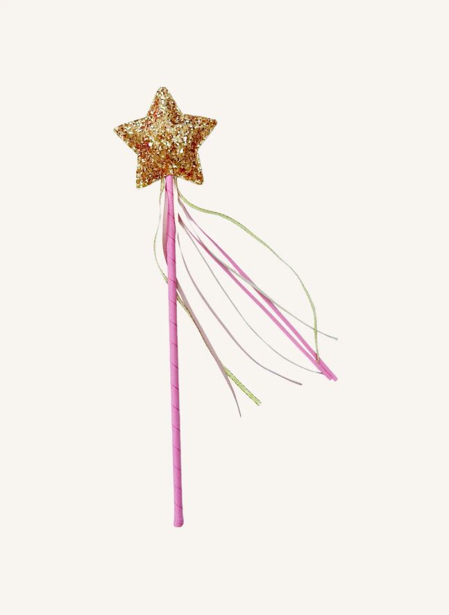 Baguette Magique Etoile Pailletée | Rose
