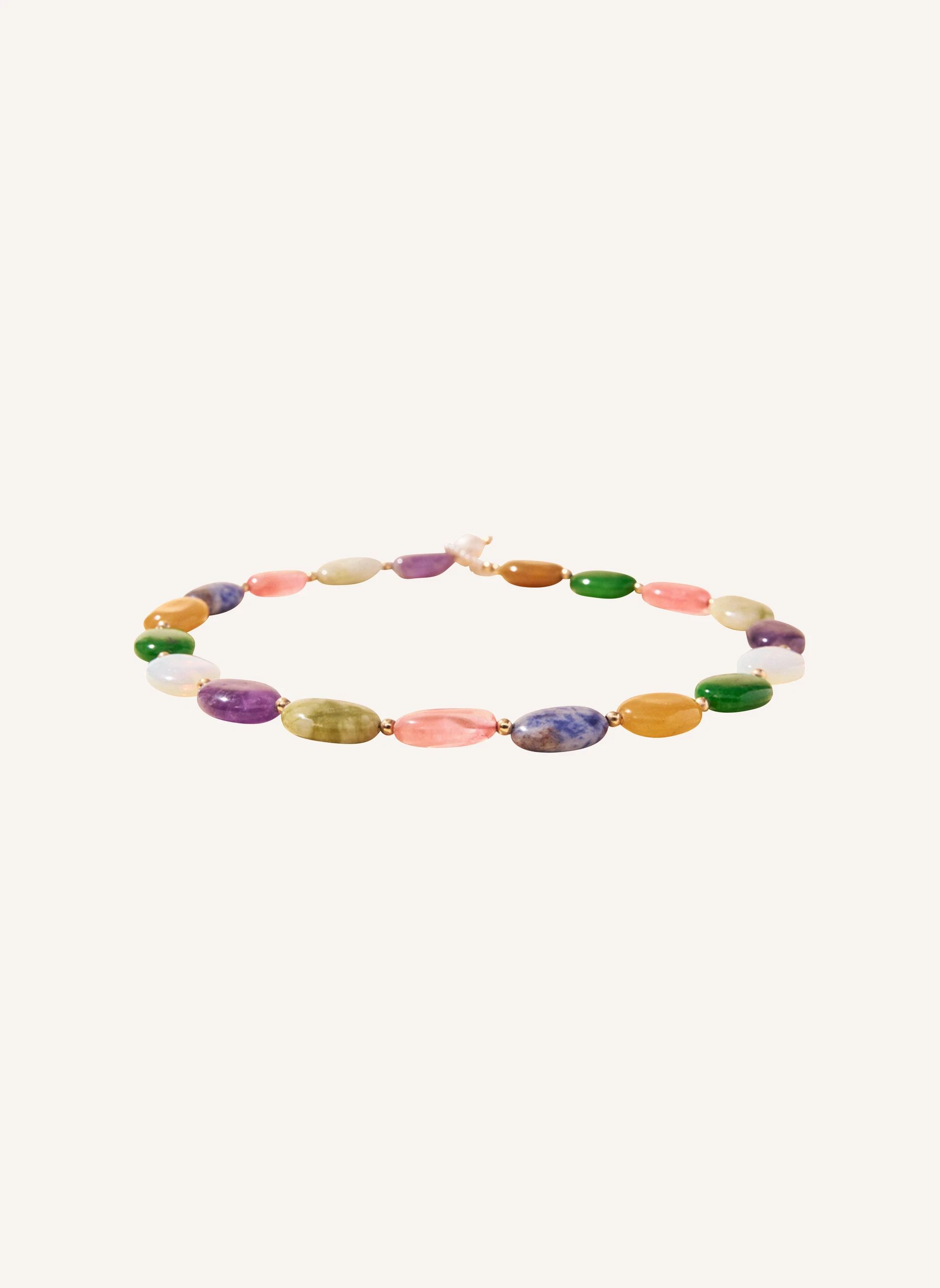 Collier Héloïse | Blanc- Image produit n°1