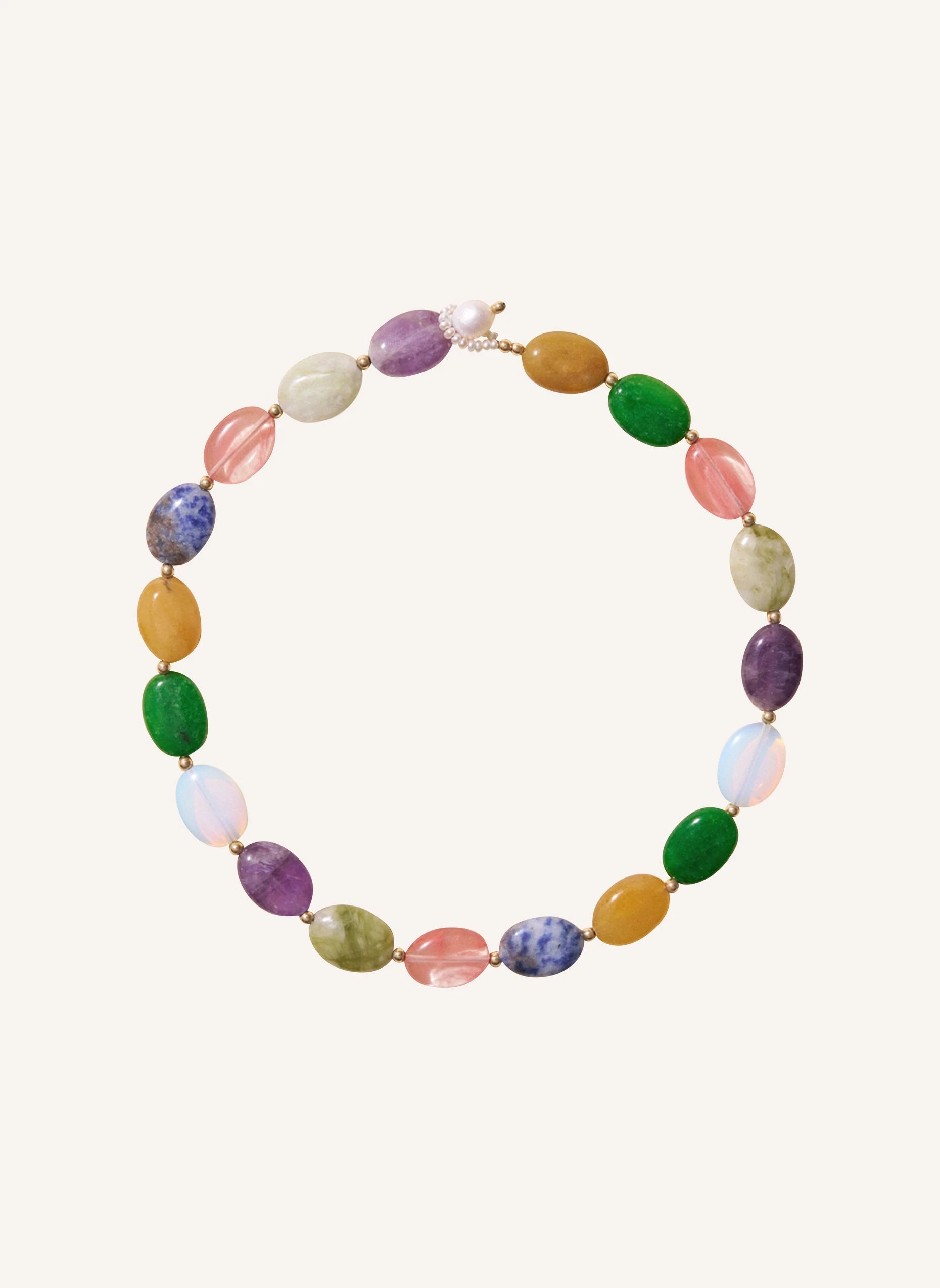 Collier Héloïse | Blanc- Image produit n°0