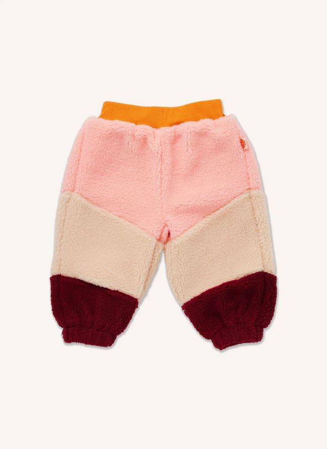 Jogger Façon Sherpa | Rose pâle