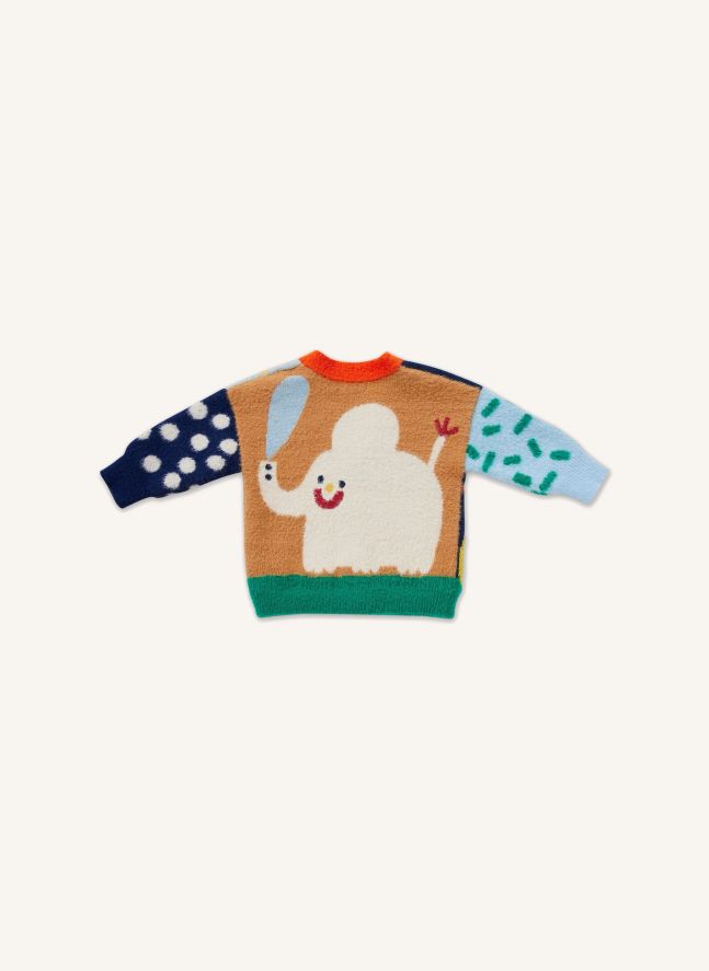 Cardigan Zoo | Bleu ciel