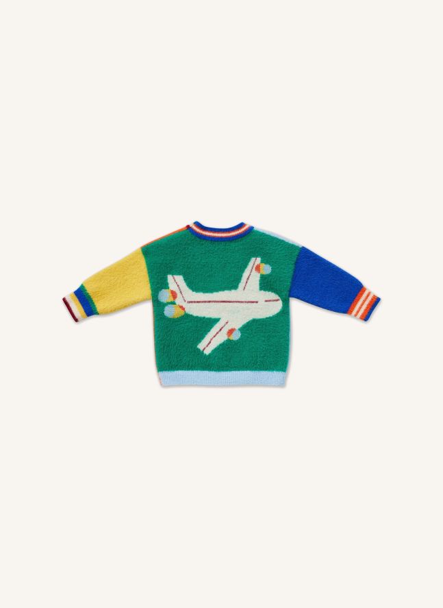 Cardigan Voitures | Bleu roi