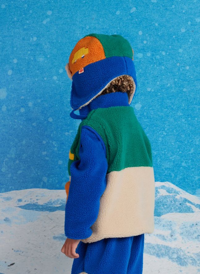 Jogger Façon Sherpa | Bleu roi