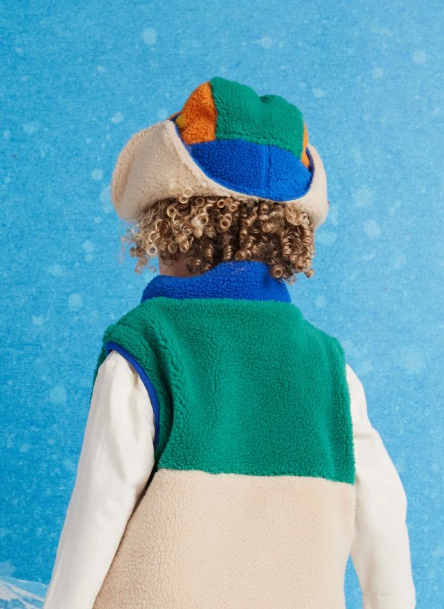 Chapka Façon Sherpa | Bleu roi
