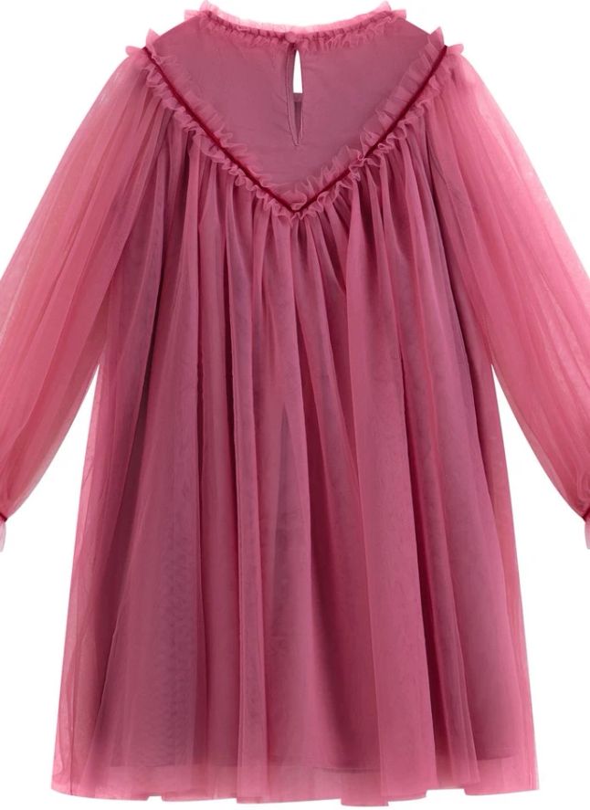 Sandra Tulle dress | Dusty Pink