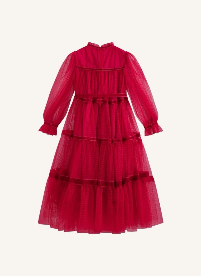 Robe Valentina Tulle | Rouge