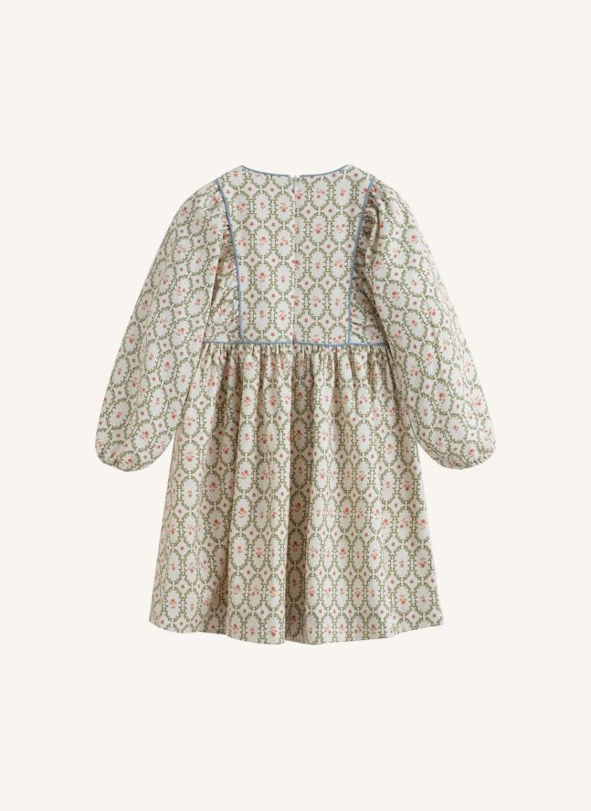 Kana Fleurie Dress | Ecru