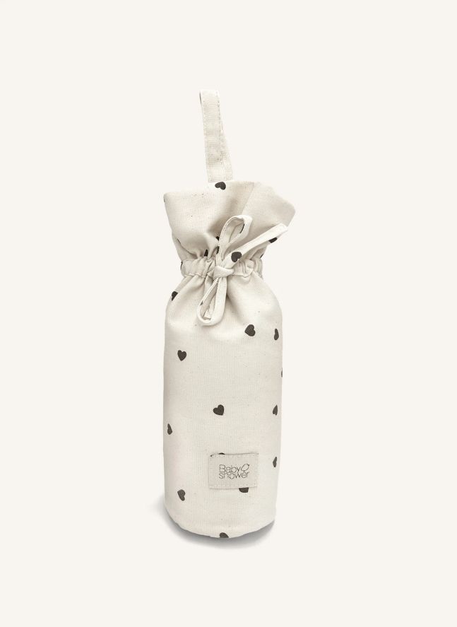 Bolsa para botellas Hearts | Crudo