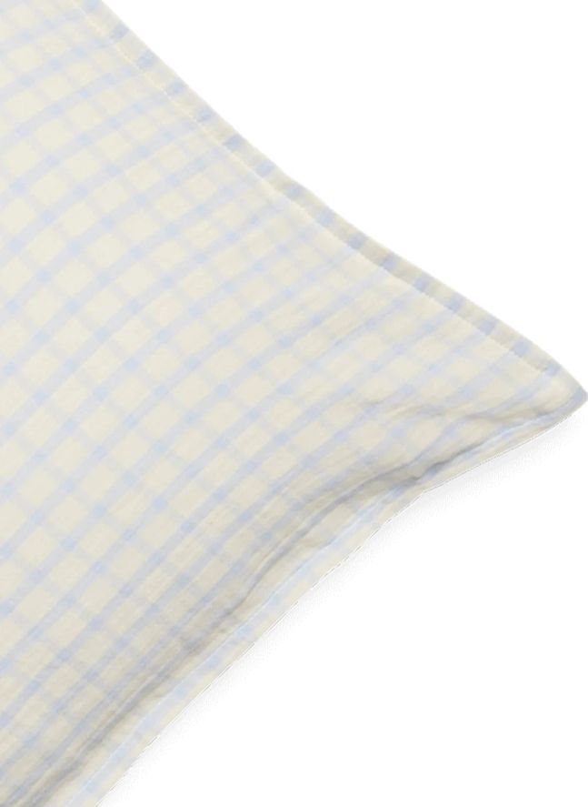 Gingham pillowcase
