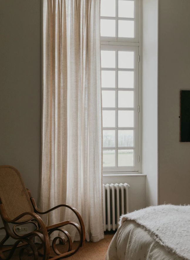 Linen curtain 