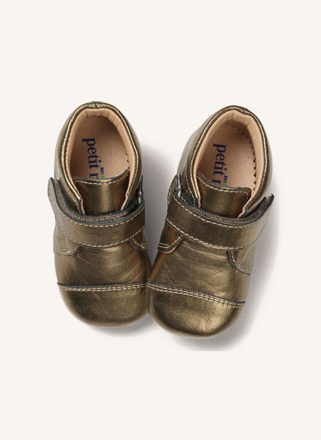 Iridescent Scratch Slippers | Bronze