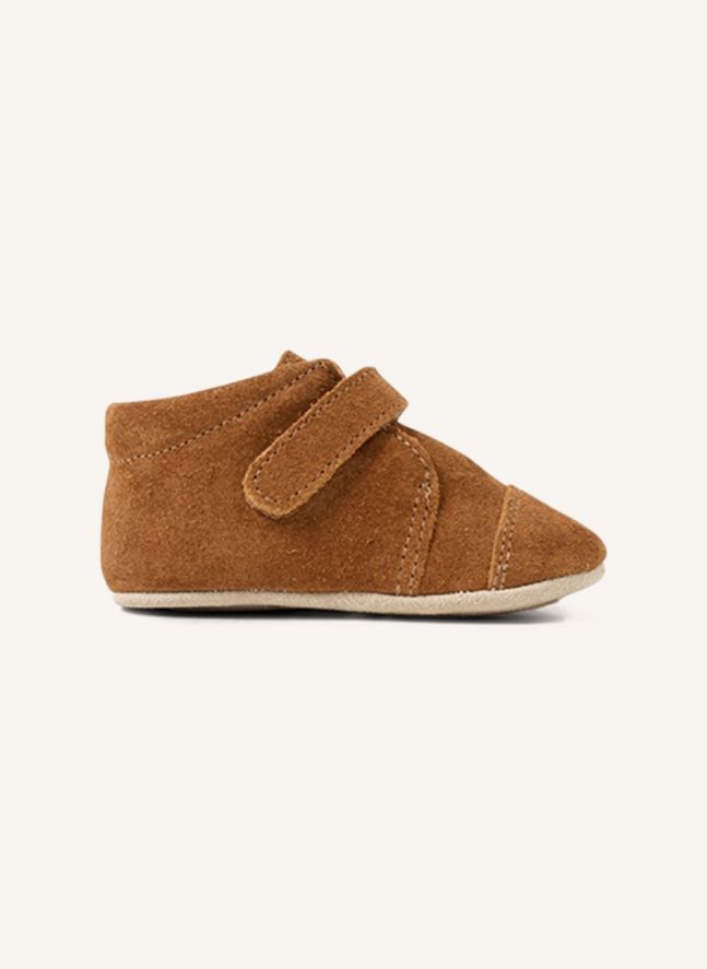 Scratch Suede Slippers | Camel