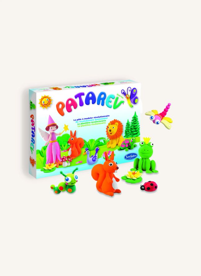 Pâtes à modeler autodurcissantes Patarev - Set de 6