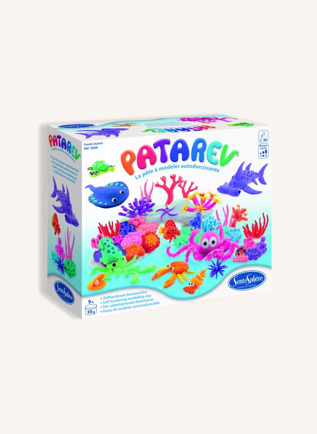 Pâtes à modeler autodurcissantes Patarev Fonds Marins
