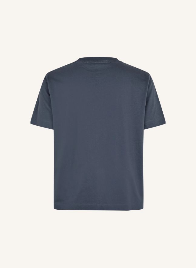 T-shirt Sacamino Coton Bio | Bleu gris