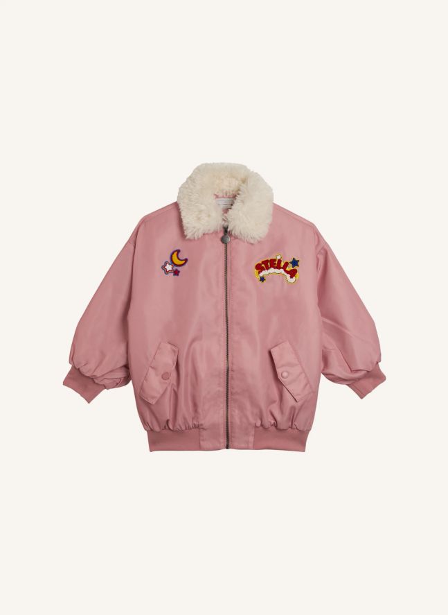 Veste Bomber Patchs | Rose