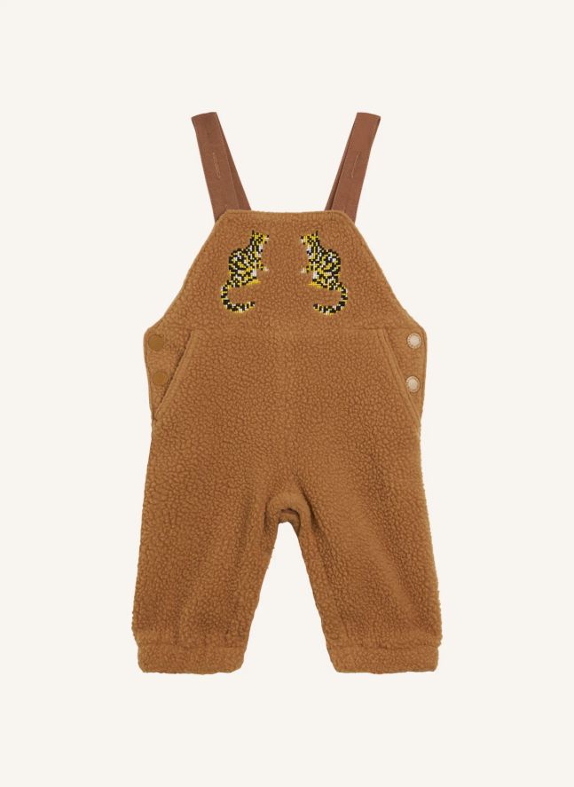 Salopette Façon Sherpa Tigres | Camel