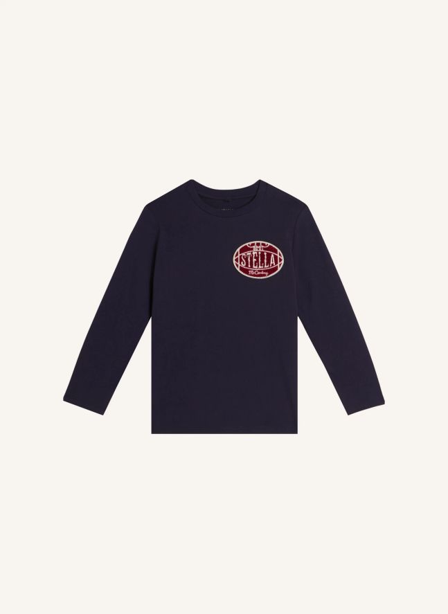 T-shirt Ballon Stella Coton Bio | Bleu foncé