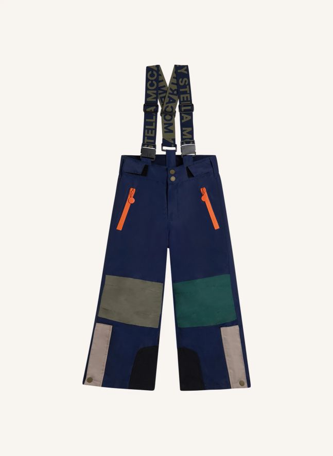 Pantalon de Ski Colorblock | Bleu foncé