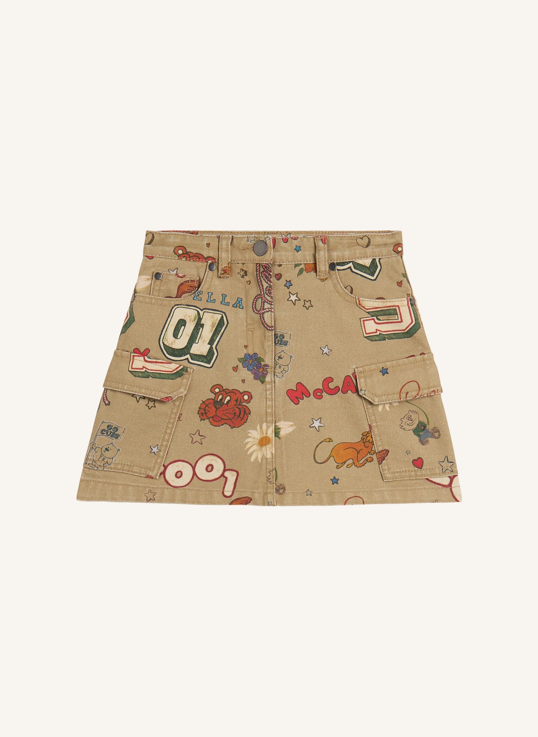 Jupe Stella 01 | Beige- Image produit n°0