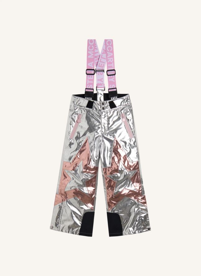 Pantalon de Ski Etoiles | Argenté