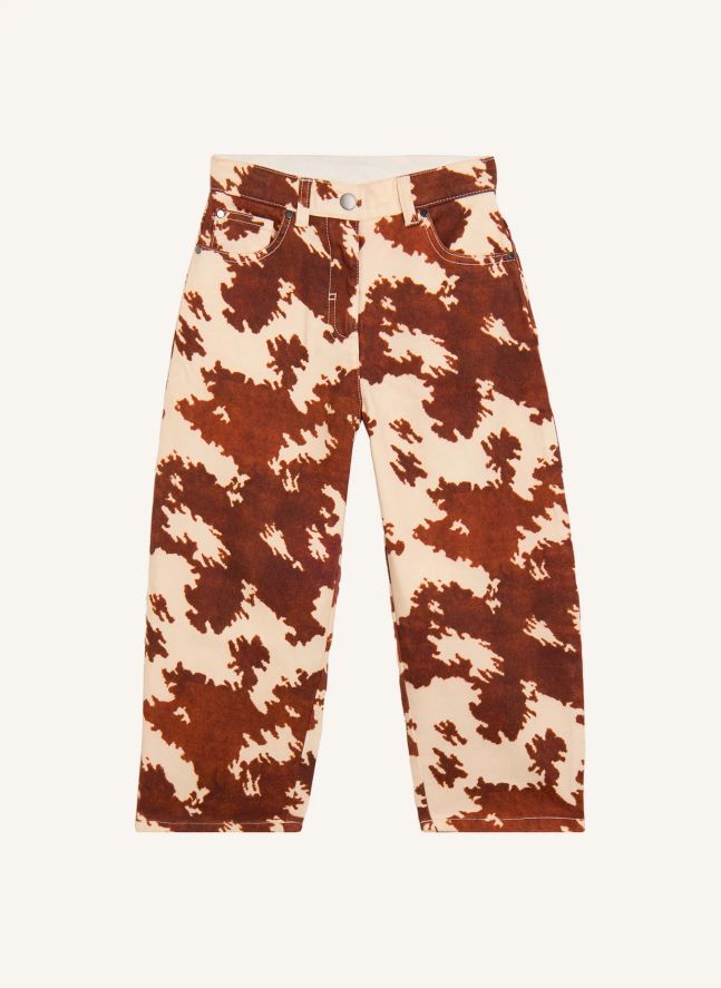 Pantalon Vache | Ivoire