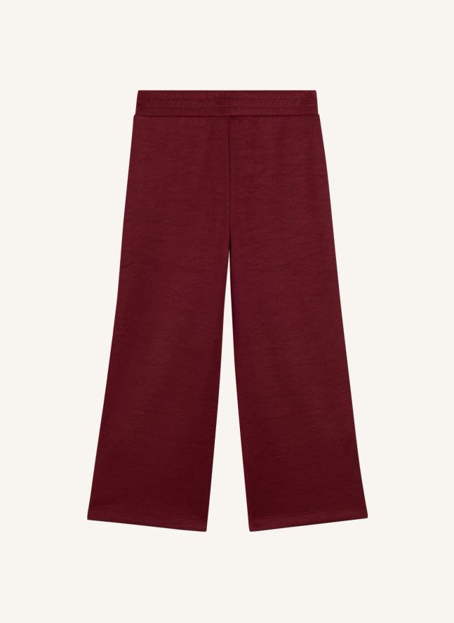 Jogger Ample Stella | Rouge foncé