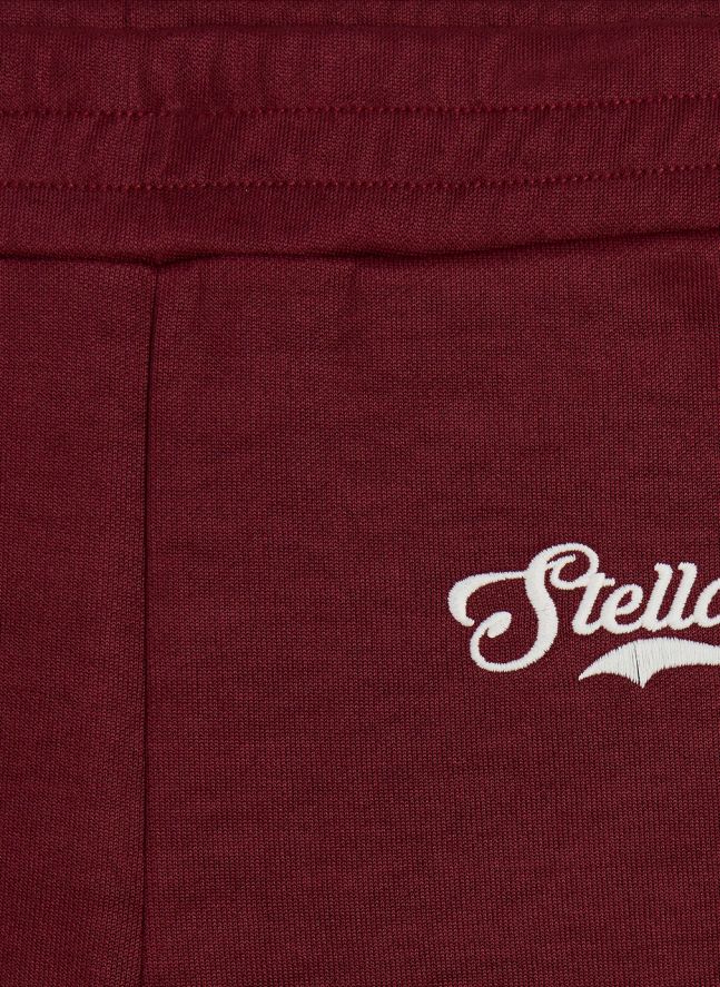 Jogger Ample Stella | Rouge foncé